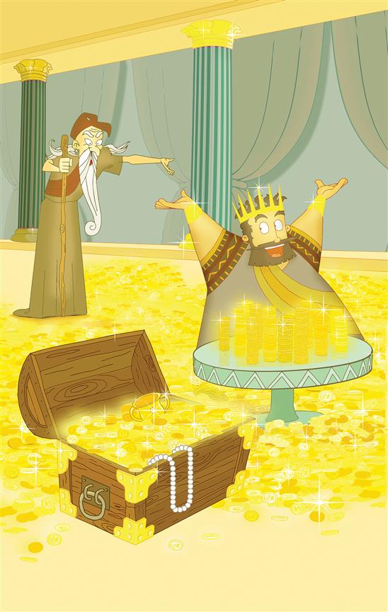 King Midas: The Legend With The Golden Touch